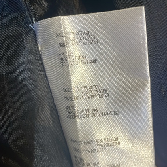 Michael Kora Black Rain Coat Womens Medium - Picture 6 of 7